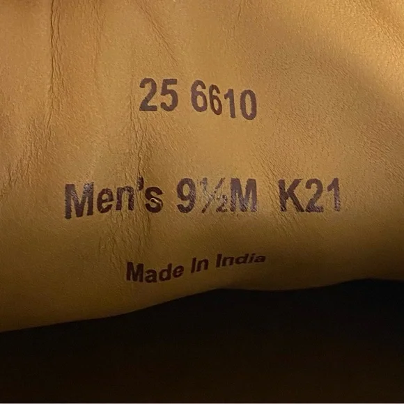 Johnston & Murphy Banks Lace to Toe Leather Sneakers Men’s Size 9.5M Brown - Picture 8 of 9